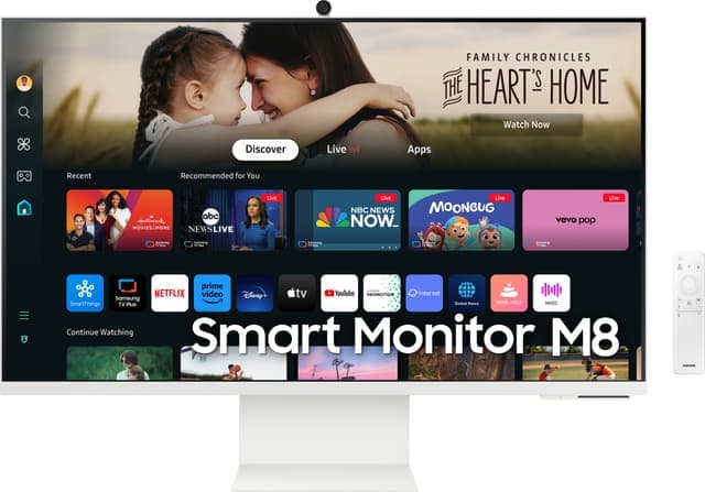 Samsung Smart Monitor M8 32" skjerm