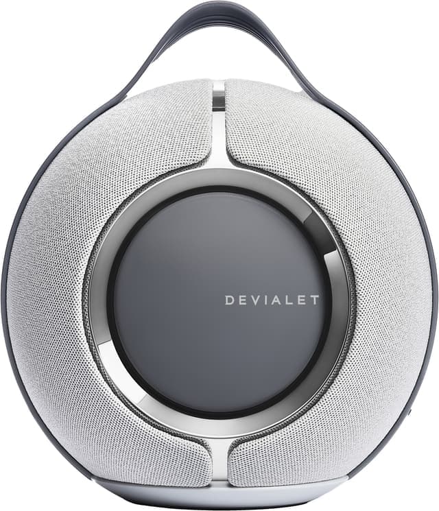 Devialet Mania trådløs bærbar høyttaler (lysegrå)