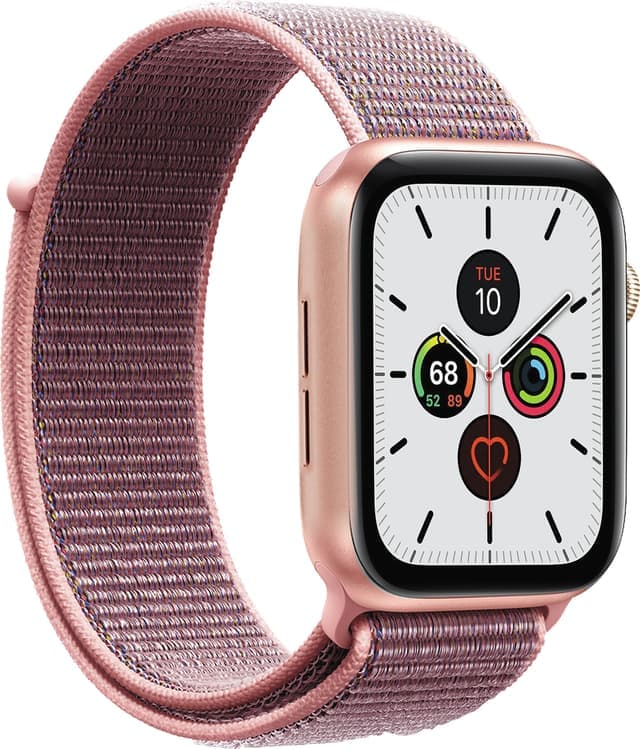 Puro klokkereim i nylon til Apple Watch 42-44 mm (rose)