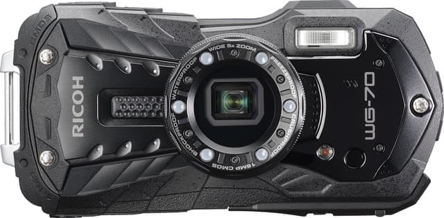 Ricoh kompakt kamera WG-70 (sort)
