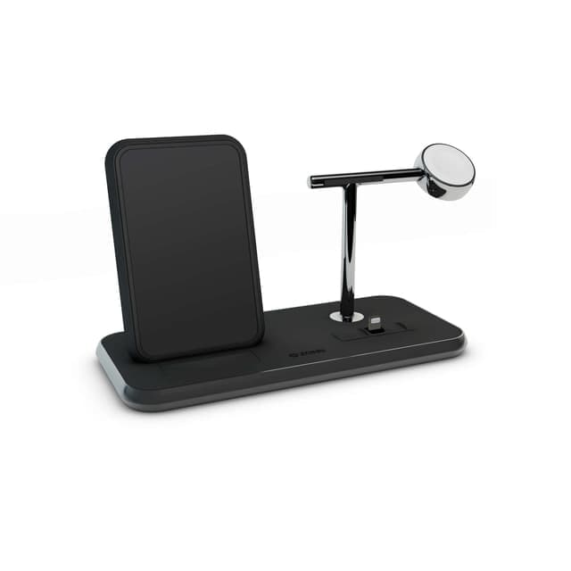 Zens trådløs Qi-lader til iPhone, Apple Watch og AirPods (sort)