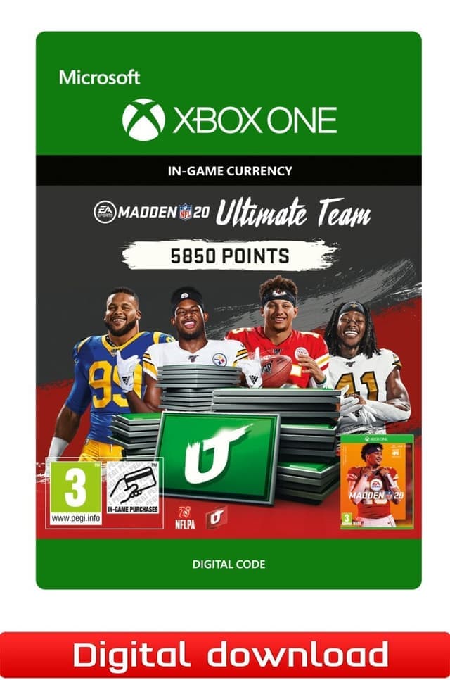 Madden NFL 20 MUT 5850 Madden Points Pack - XBOX One