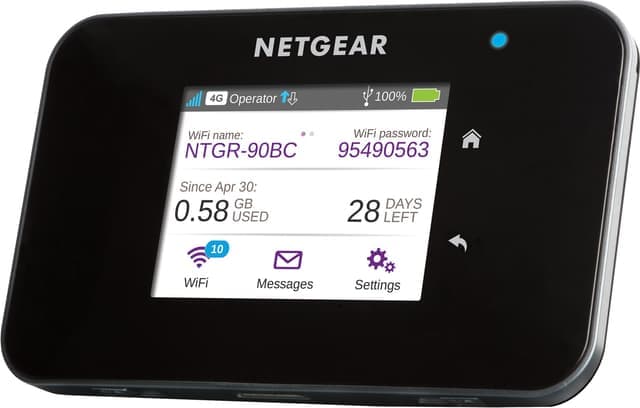 Netgear Aircard 810S LTE hotspot
