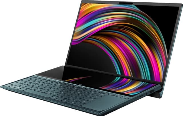Asus ZenBook Duo 14 UX481 14" bærbar PC (pine grey)
