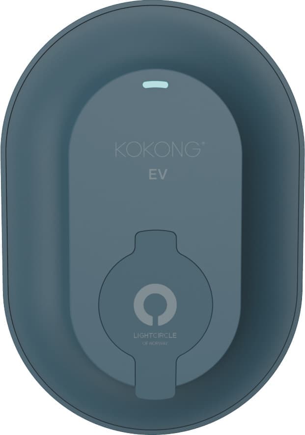 Kokong Ev10 Fjord Wallbox elbillader (blå)