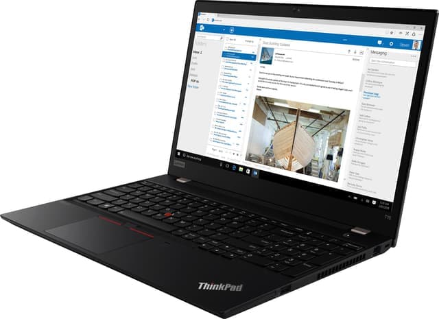 Lenovo ThinkPad T15 15,6" bærbar PC i5/16 GB (sort)