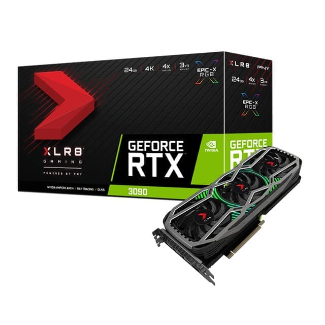 PNY RTX 3090 24GB XLR8 Gaming EPIC-X RGB 3-FAN 2.7Slot