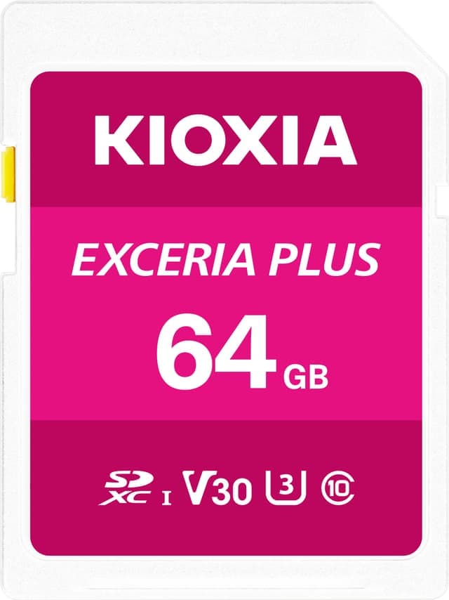 Kioxia Exceria Plus 64 GB SDXC minnekort
