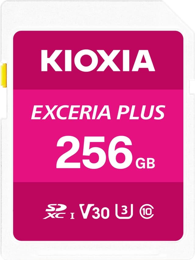 Kioxia Exceria Plus 256 GB SDXC minnekort