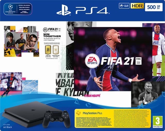 PlayStation 4 Slim 500 GB FIFA 21 bundle