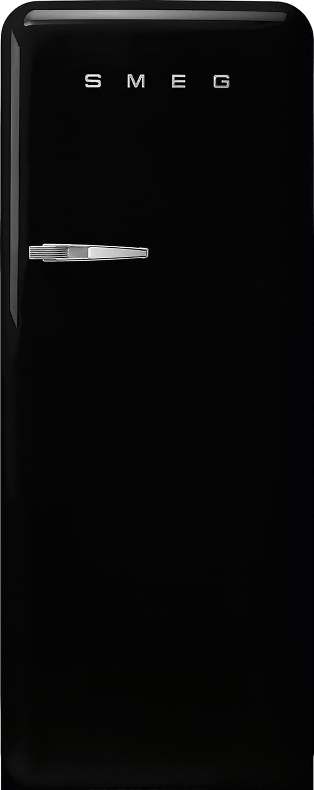 Smeg 50's style kjøleskap med fryser FAB28RBL5 (sort)