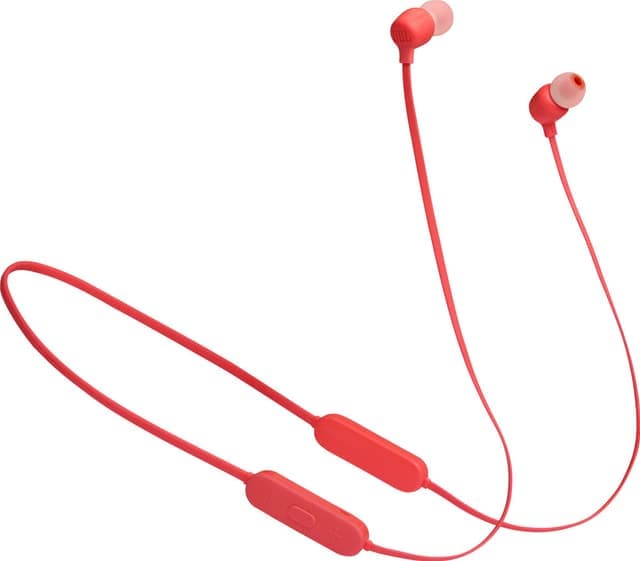 JBL Tune125BT trådløse in-ear hodetelefoner (korall)