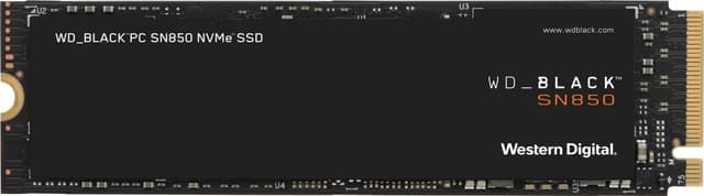WD Black SN850 intern NVMe SSD (1 TB)