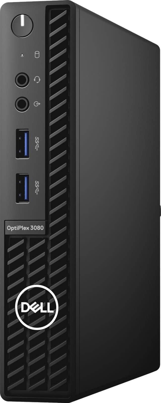 Dell OptiPlex 3080 MFF i5/8/256GB stasjonær mini-PC (sort)