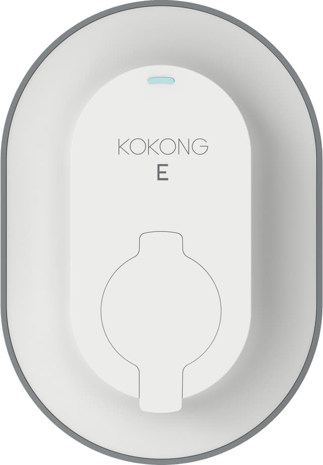 Kokong Wallbox lader til elsykkel 007 (arktisk hvit)