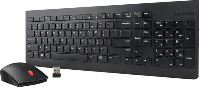 Lenovo Essential trådløst tastatur og datamus - Nordisk tasteoppsett