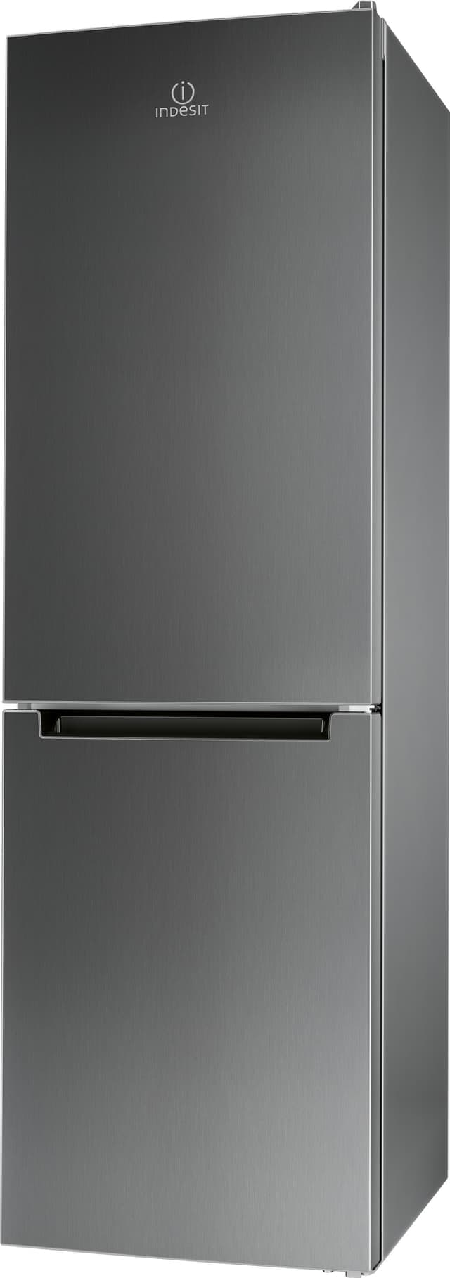 Indesit kjøleskap/fryser LI8SN1EX (sølv)