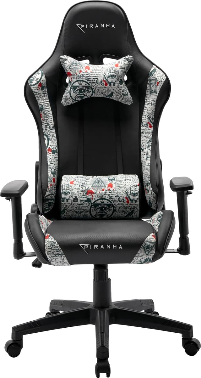Piranha Bite gamingstol (illuminati design)