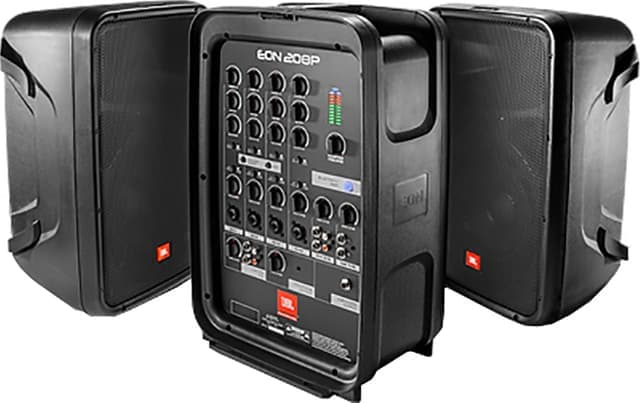 JBL EON 208P alt-i-ett PA-stereoanlegg