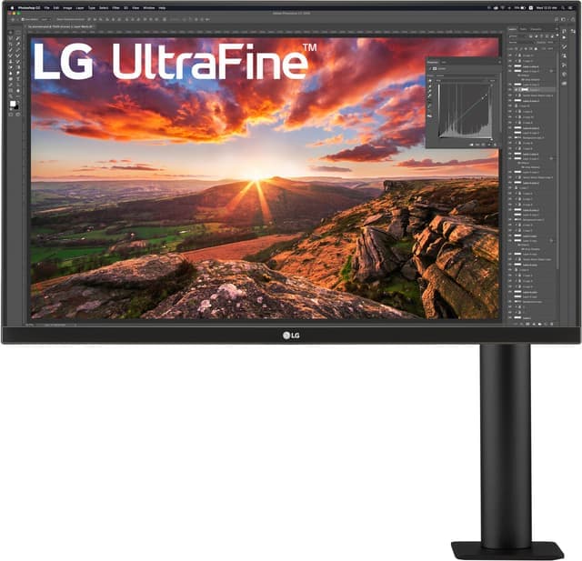 LG UltraFine Ergo 27UN880 27" skjerm (sort)