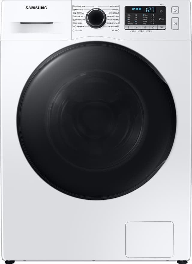 Samsung WD5000T vaskemaskin med tørketrommel WD95TA047BE (9/6kg)