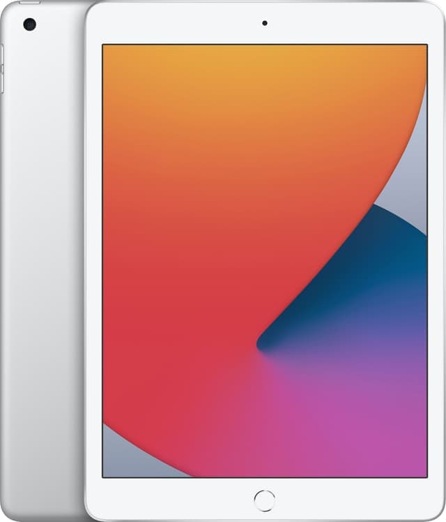 iPad 10.2" (2020) 128 GB WiFi (sølv)