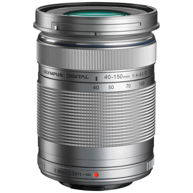 Olympus Zuiko 40-150 mm f4,0-5,6 objektiv (sølv)