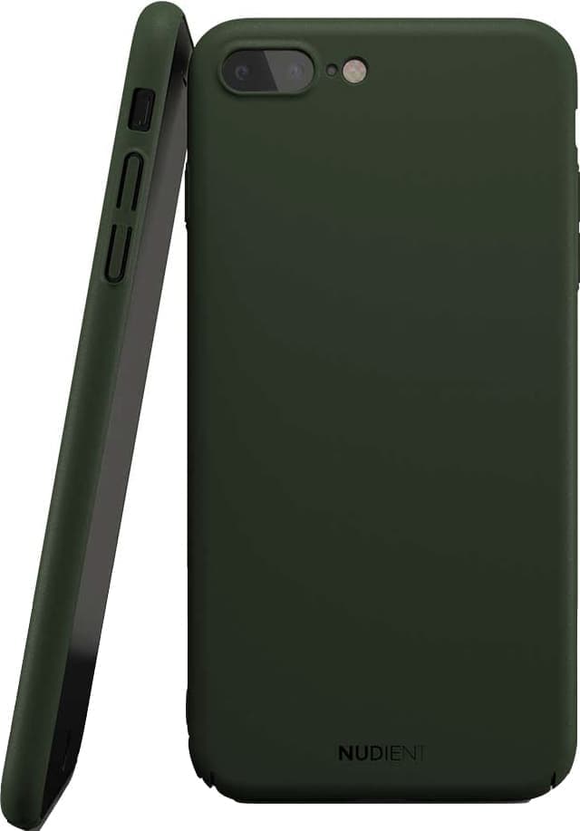 Nudient iPhone 8 Plus/7 Plus deksel (majestic green)