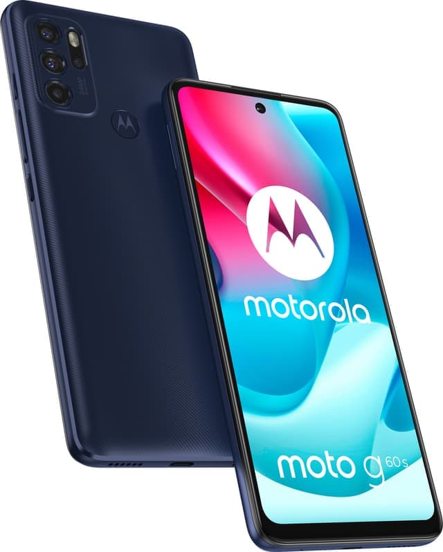 Motorola Moto G60s smarttelefon 4/128GB (ink blue)