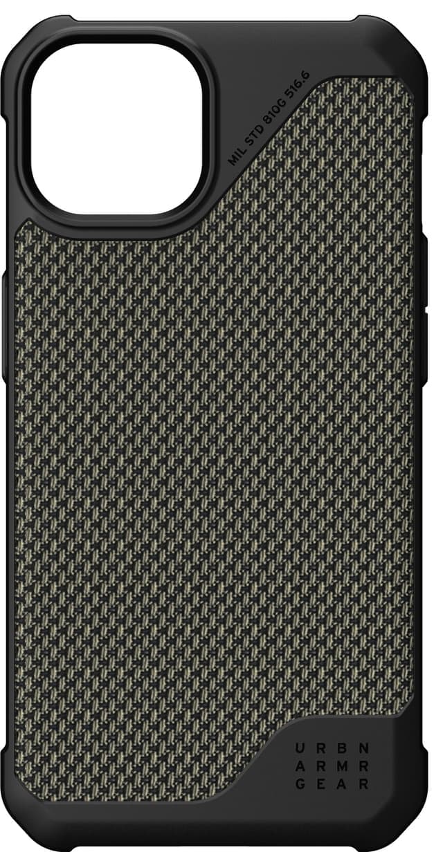 UAG Metropolis deksel for iPhone 13 (kevlar olive)