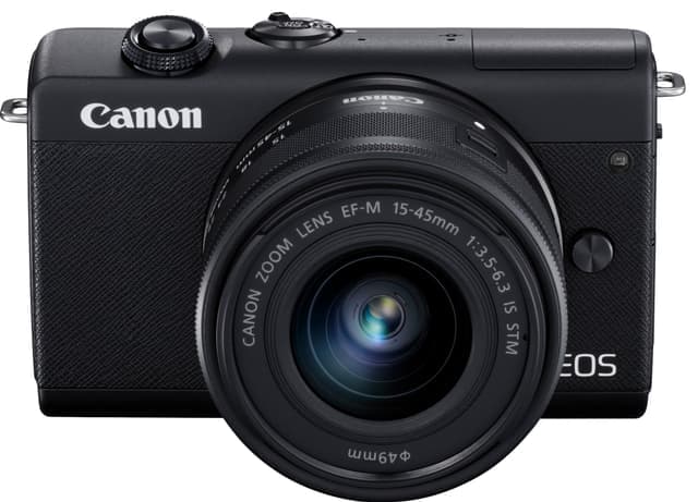 Canon EOS M200 BK M15 systemkamera med sett for gaming