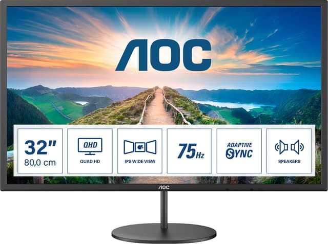AOC Q32V4EA 32" profesjonell skjerm