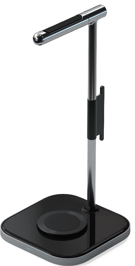 Satechi 2-i-1 stativ til hodetelefoner/lader til iPhone 13/AirPods Pro