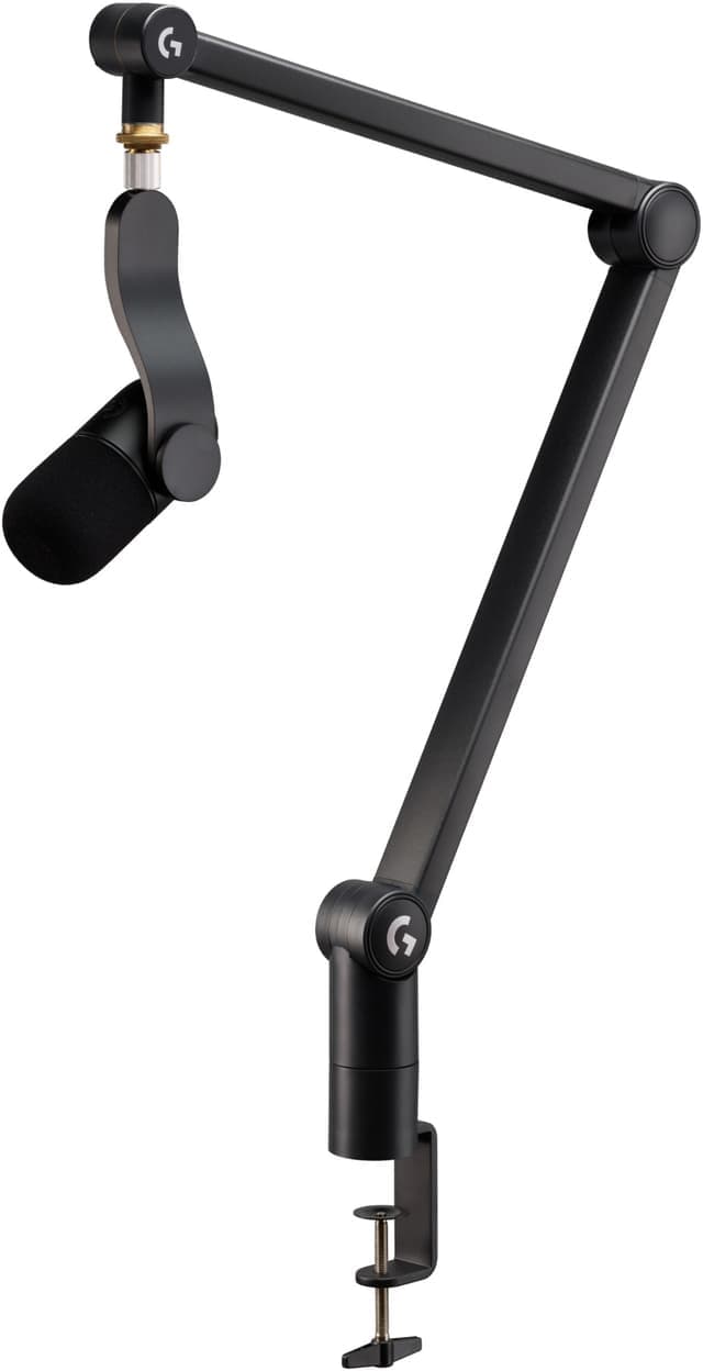 Logitech G YetiCaster GX mikrofon og armsett (sort)
