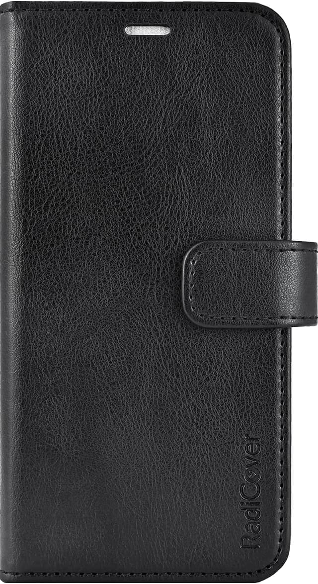 Radicover flipcase iPhone 16 lommebokdeksel (sort)
