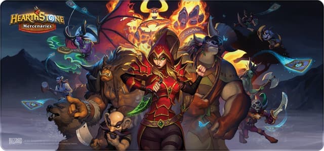 Blizzard Heartstone musematte (Mercenaries)