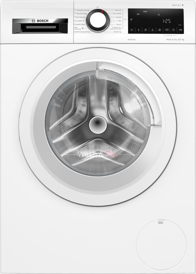 Bosch Serie 4 vaskemaskin med tørketrommel WNA144VLSN (9/5kg)