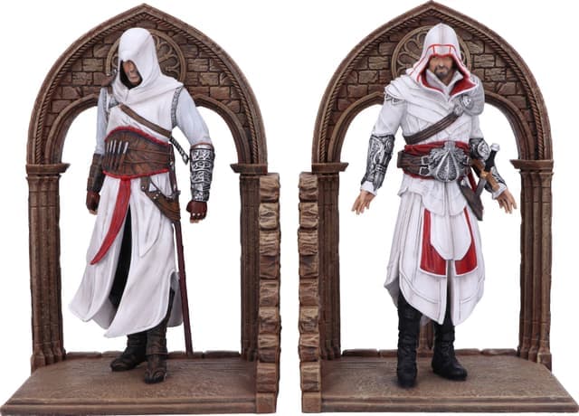 Nemesis Now Assassin’s Creed bokstøtte (Altair og Ezio)