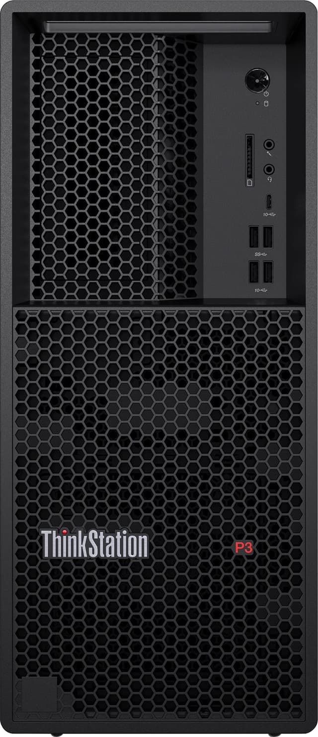 Lenovo ThinkStation P3 arbeidsstasjon 30GS003NMT (sort)