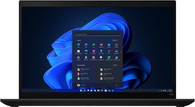 Lenovo ThinkPad L15 Gen 3 15.6" bærbar pc 21C7001FMX (thunder black)