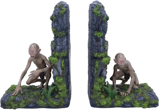 Nemesis Now LOTR bokstøtter (Gollum & Smeagol)