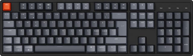 Keychron K10 trådløst tastatur (Gateron Brown brytere)