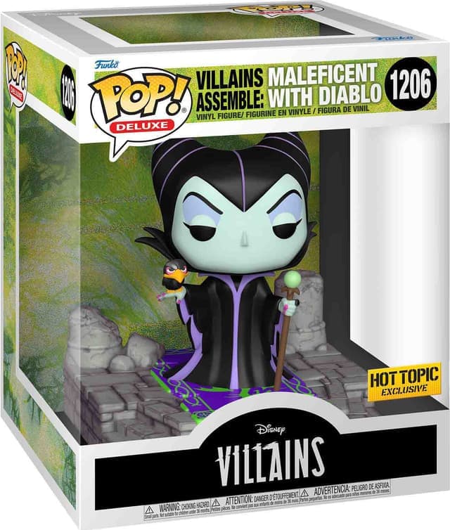 Funko Pop Disney Villains actionfigur (Maleficent with Diablo)