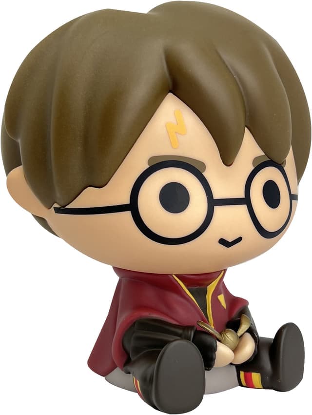 Plastoy Chibi Harry Potter and The Golden Snitch sparegris