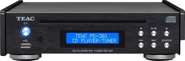 Teac PD-301DAB-X CD-spiller og FM/DAB-tuner (sort)