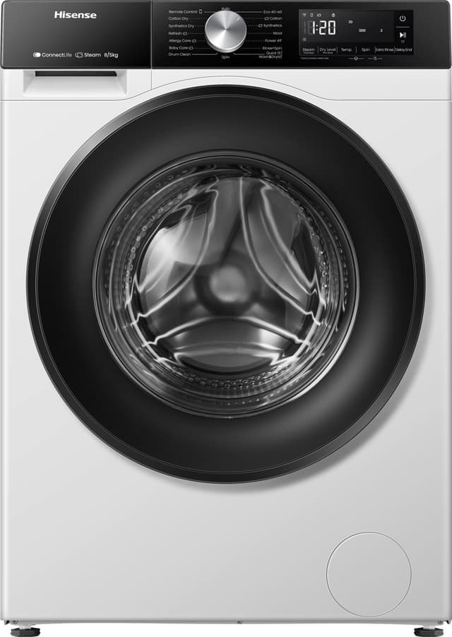 Hisense Kombinert vaskemaskin/tørketrommel HWD3S8514