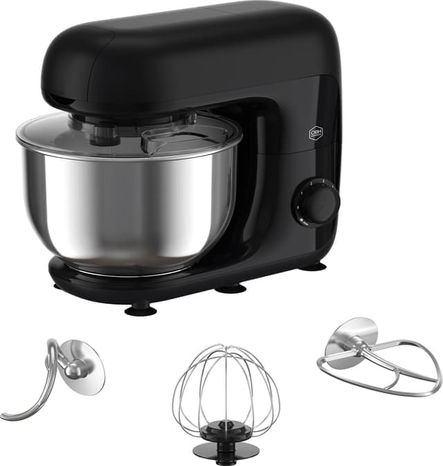 OBH Nordica Bake Essential kjøkkenmaskin QD1608S0 (sort)