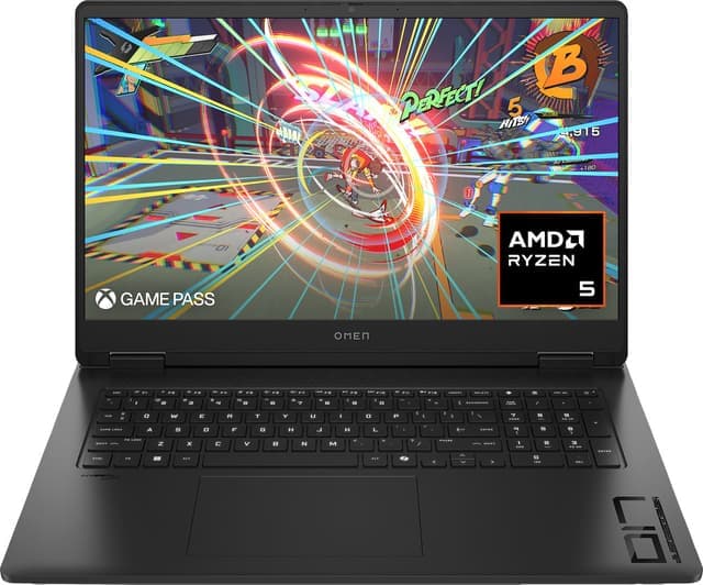 HP Omen 17 R5-8HS/16/512/4050 17,3" bærbar gaming-PC