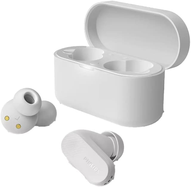 Philips TAT3509 helt trådløse in-ear ørepropper (hvit)
