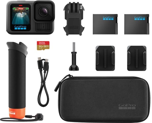GoPro HERO13 actionkamera sett (Black)